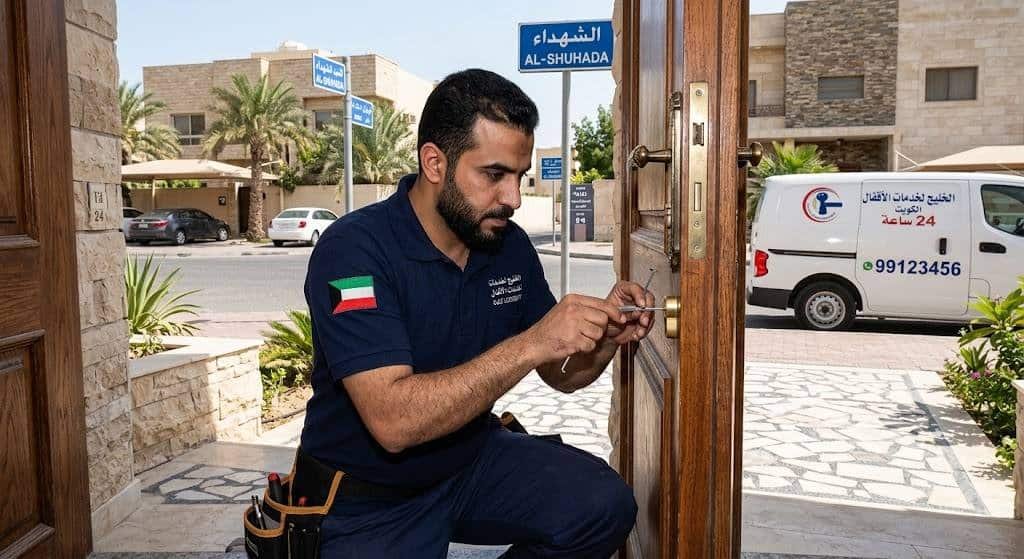 فتح اقفال الشهداء بالكويت